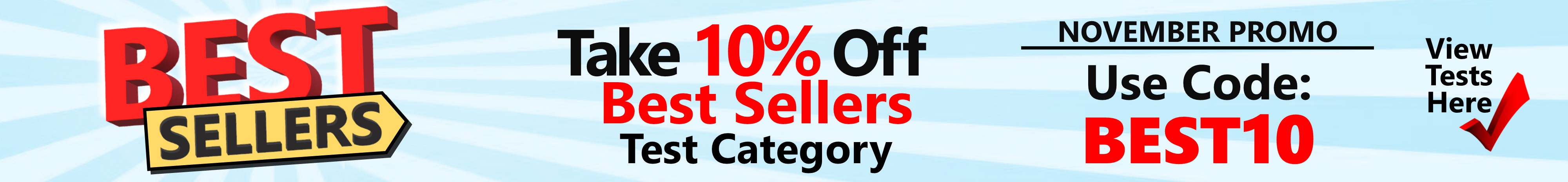 Save on Best Seller Lab Testing